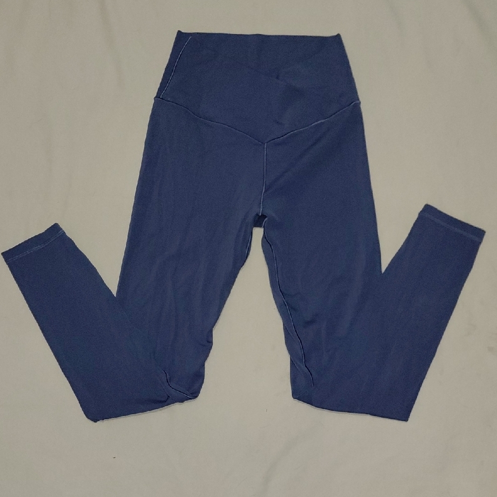 Offline By Aerie Real Me Hi-Rise 7/8 Blue Leggings Medium